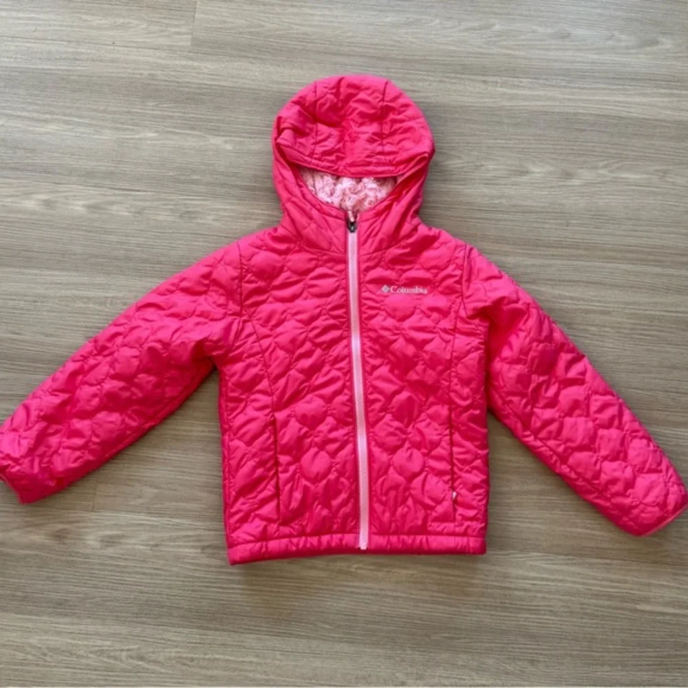Columbia Girls Pink Bella plush jacket 6years